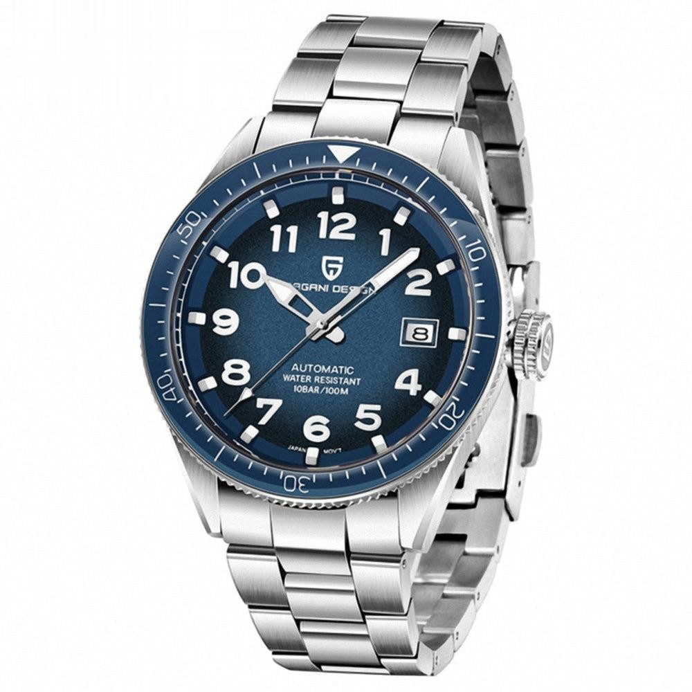 316L solid stainless steel band mechanical mens watch manufacturer