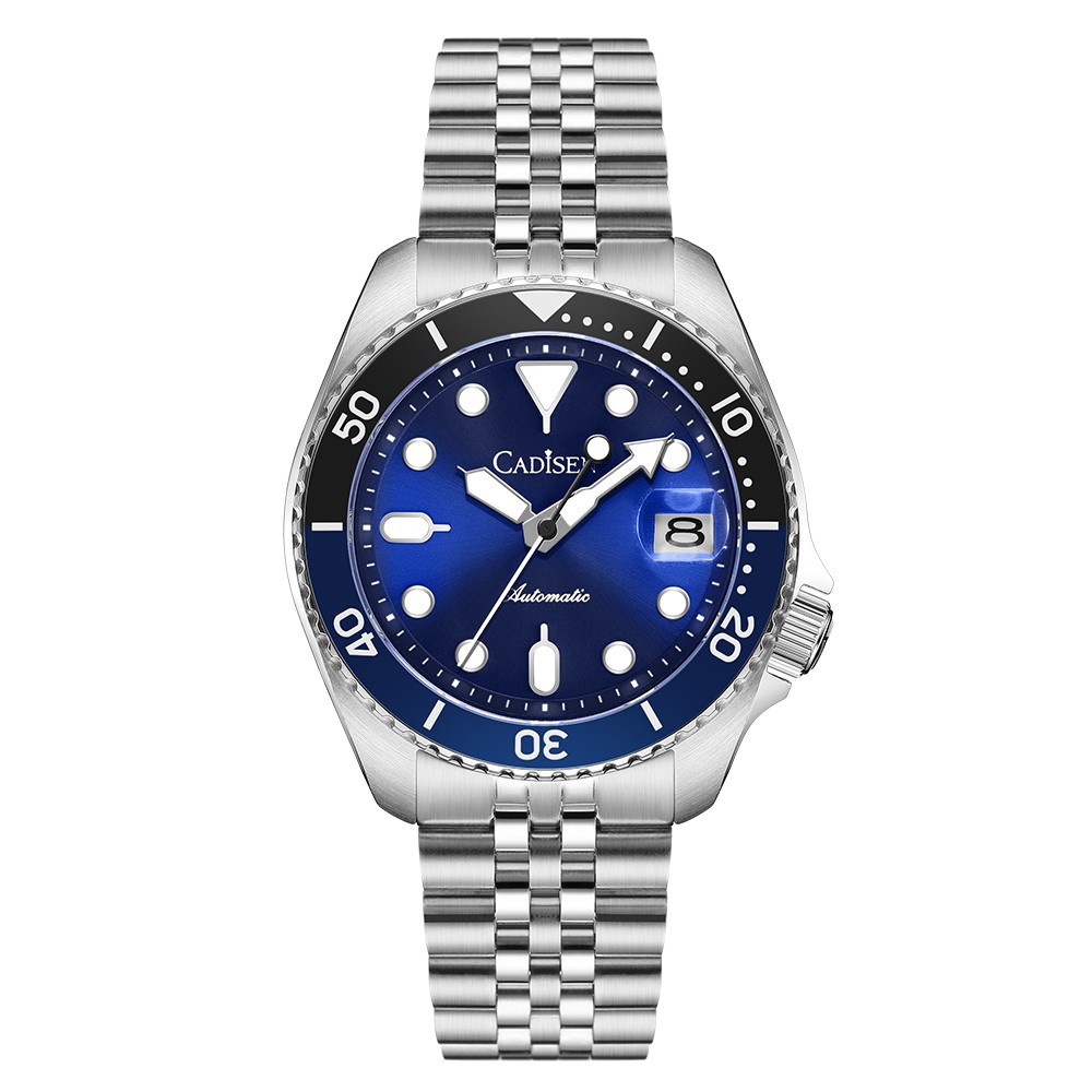 CADISEN Watches Men 20Bar Diver Retro Water Sapphire NH35 Automatic Mechanical Watch Luminous New Clock 8220