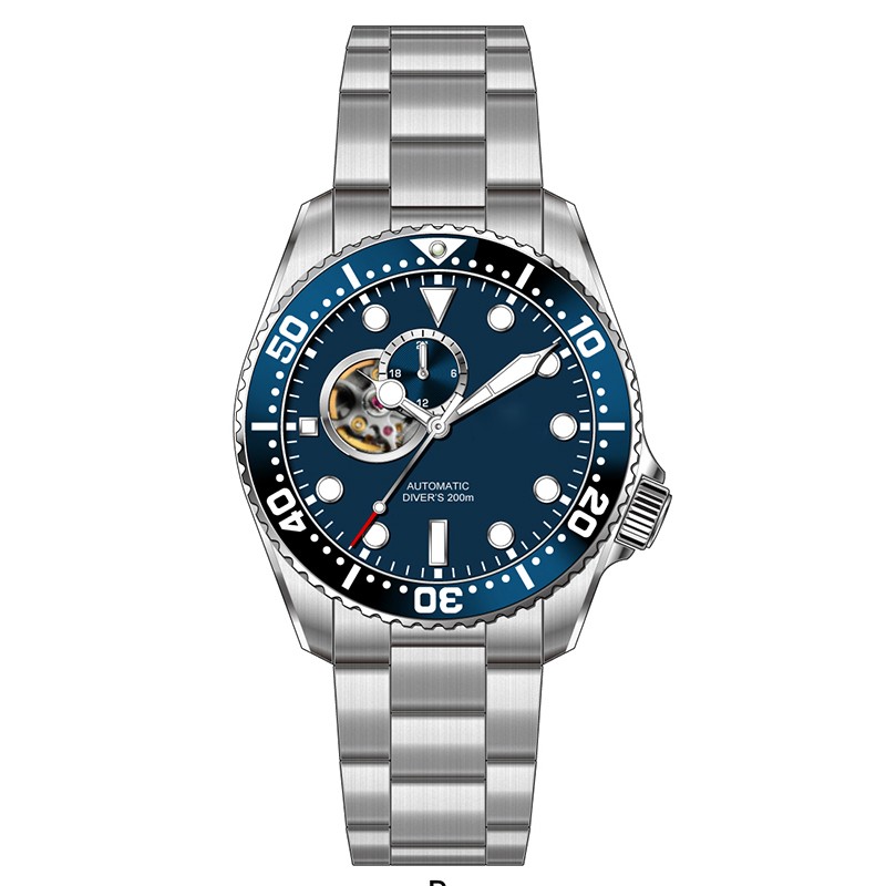 Dive Watch Automatic 40Mm Designer Wrist Watches For Male Moissanite Custom Logo High End Low Cost Mens Stainless Set