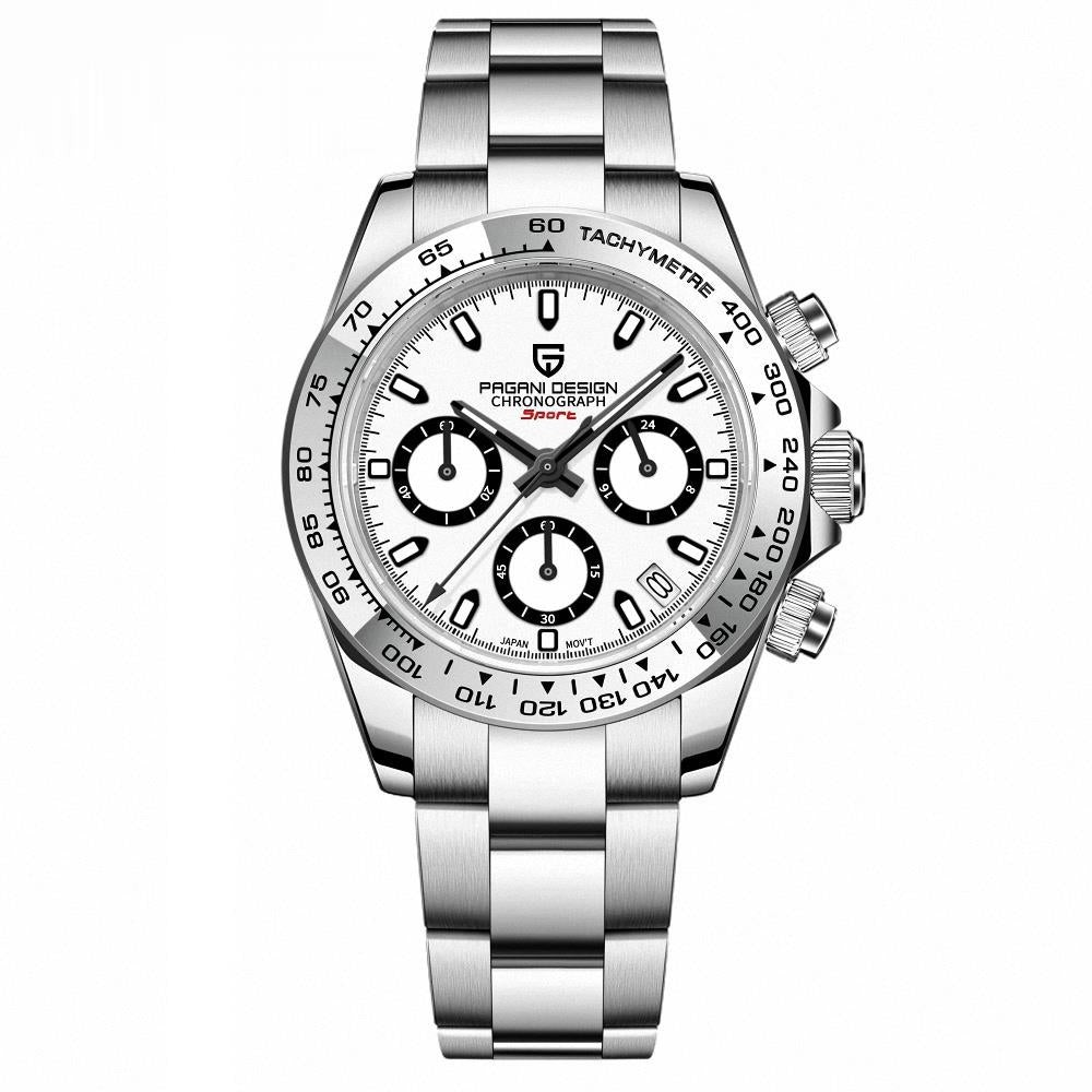 Japan chronograph movement stainless steel women wrist watch manufacturer