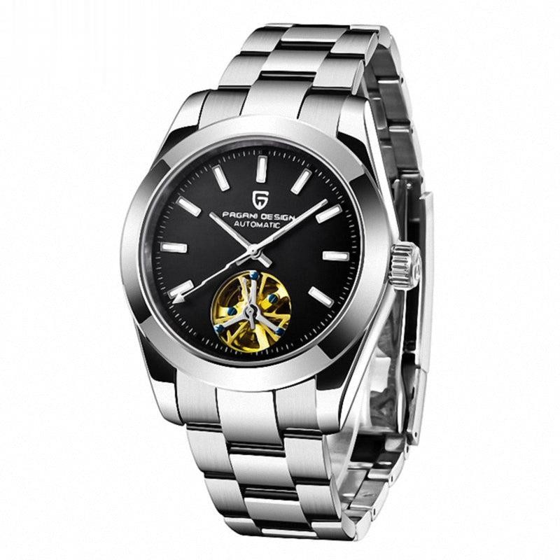 Private label 10ATM waterproof Toubillion automatic watch factory