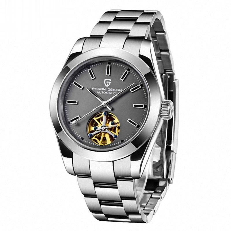 Private label 10ATM waterproof Toubillion automatic watch factory