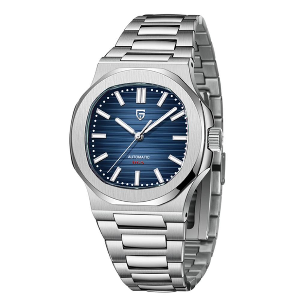 custom logo high quality business stainless steel men luxury automatic watch